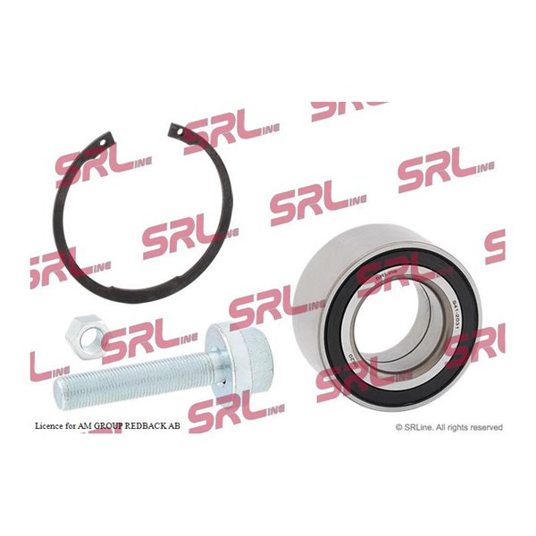 Hjullagersats, Framaxel, Bakaxel Srline S41-2031 SRLine