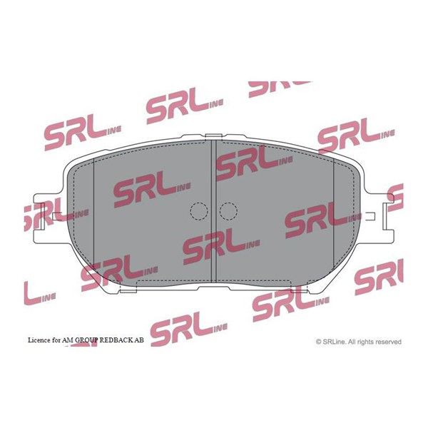 Bromsbeläggsats, Framaxel Srline S70-0521 SRLine