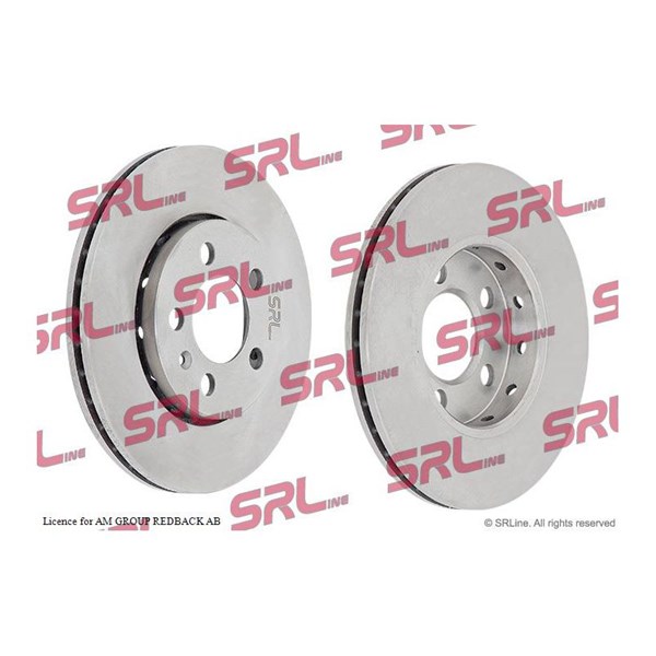 Bromsskiva Ventilerad, Framaxel Srline S71-0012 SRLine