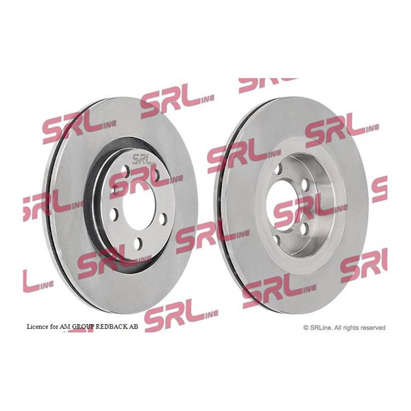 Bromsskiva Ventilerad, Framaxel Srline S71-0018 SRLine