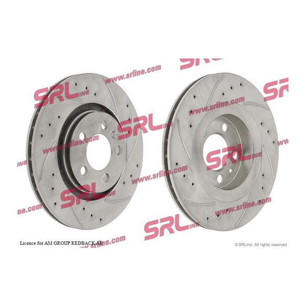 Bromsskiva Ventilerad, Framaxel Srline S71-0018 SRLine