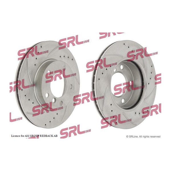 Bromsskiva Ventilerad, Framaxel Srline S71-0078S SRLine