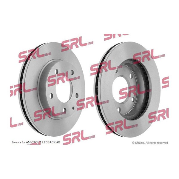 Bromsskiva Ventilerad, Framaxel Srline S71-0081 SRLine