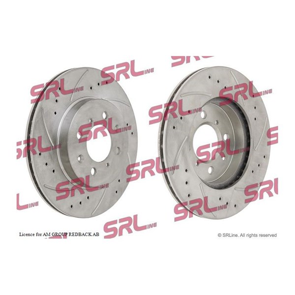 Bromsskiva Ventilerad, Framaxel Srline S71-0111S SRLine