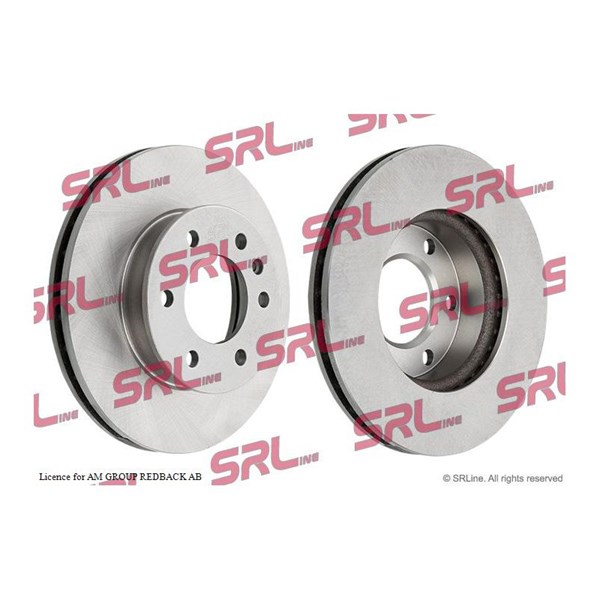 Bromsskiva Ventilerad, Framaxel Srline S71-0157 SRLine