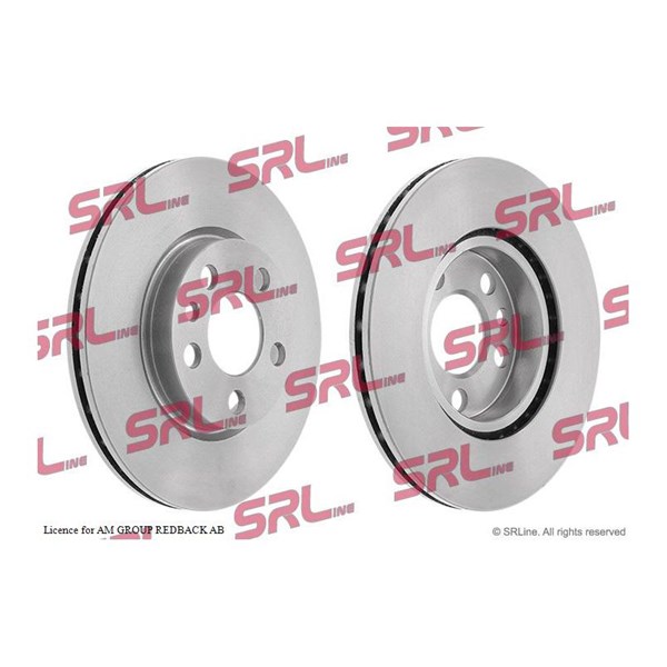 Bromsskiva Ventilerad, Framaxel Srline S71-0234 SRLine