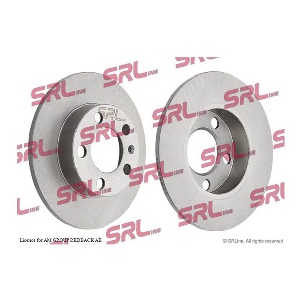 Bromsskiva Solid, Bakaxel Srline S71-1001 SRLine
