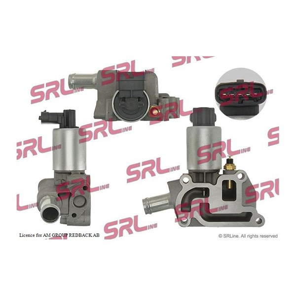 Egr-ventil 12V Srline SE07-0003 SRLine