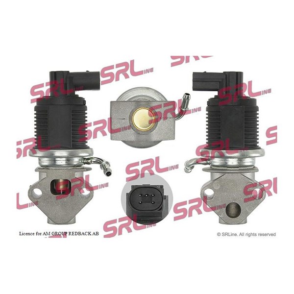 Egr-ventil 12V Srline SE07-0004 SRLine