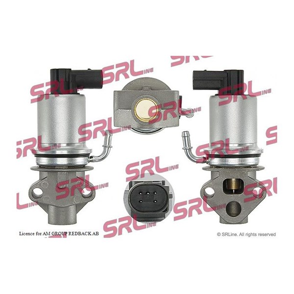 Egr-ventil 12V Srline SE07-0005 SRLine