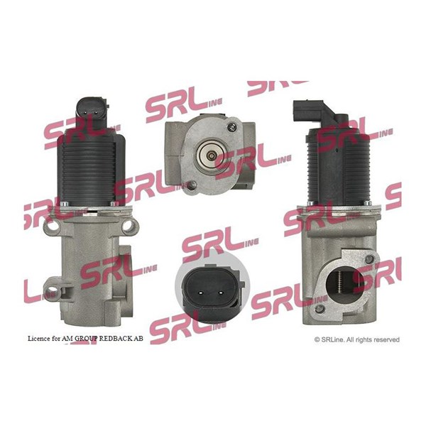 Egr-ventil 12V Srline SE07-0008 SRLine Egr-ventil 12V Srline SE07-0008 SRLine