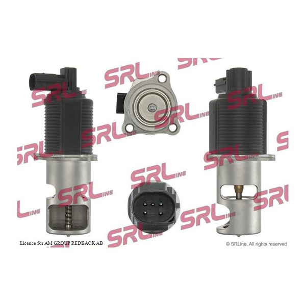 Egr-ventil 12V Srline SE07-0009 SRLine