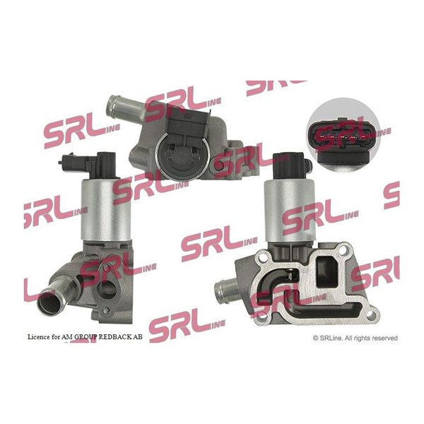 Egr-ventil 12V Srline SE07-0014 SRLine