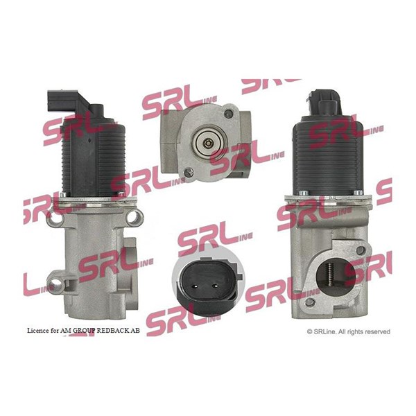Egr-ventil 12V Srline SE07-0019 SRLine