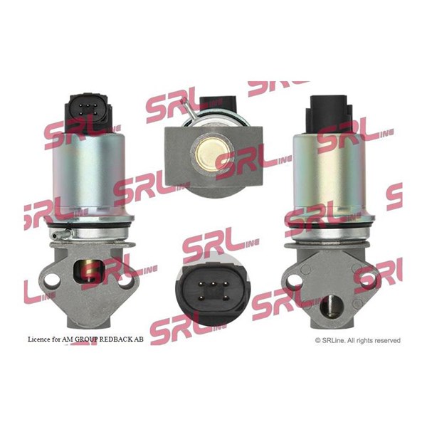 Egr-ventil 12V Srline SE07-0036 SRLine