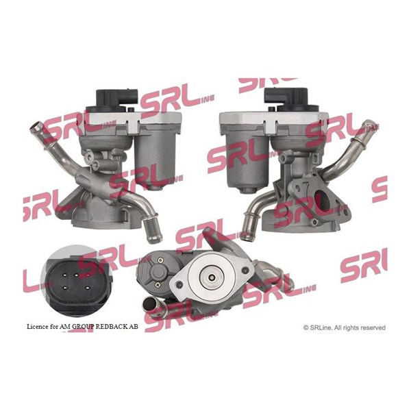 Egr-ventil 12V Srline SE07-0051 SRLine