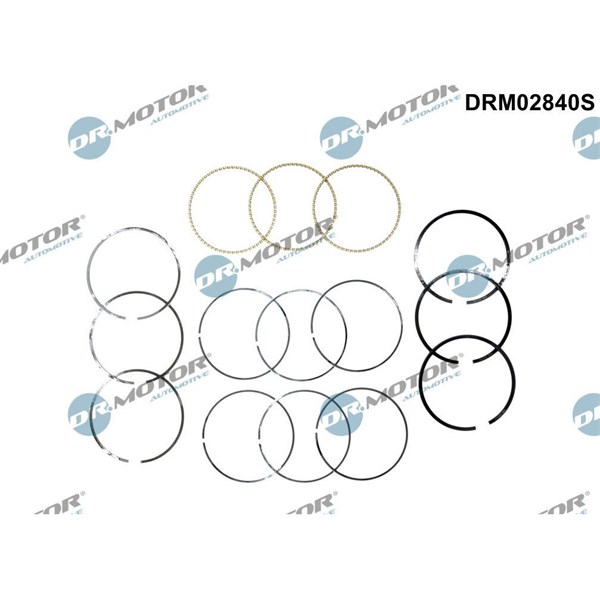 Kolvringar, kit Dr.motor automotive DRM02840S Dr.Motor Automotive