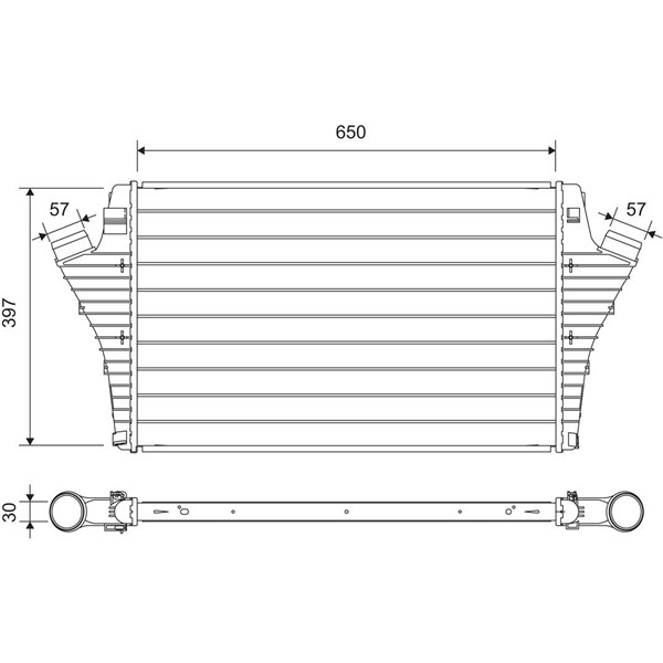 Intercooler Valeo 817697 VALEO