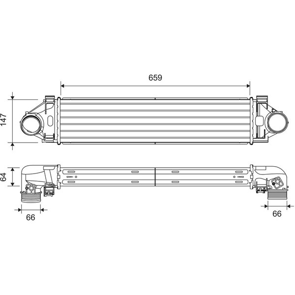 Intercooler Valeo 818296 VALEO
