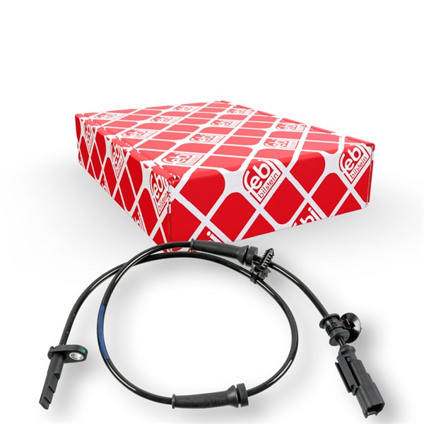 ABS-givare, Sensor, hjulvarvtal, framaxel höger, framaxel vänster FEBI BILSTEIN