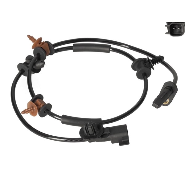 ABS-givare, Sensor, hjulvarvtal, framaxel höger, framaxel vänster FEBI BILSTEIN