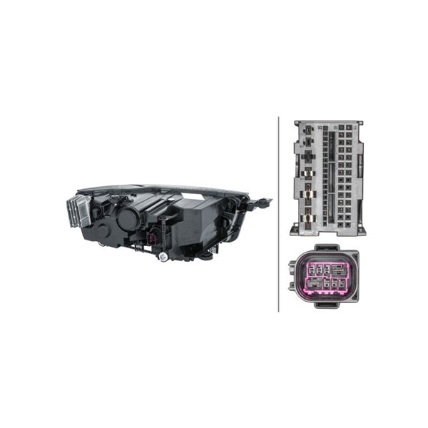 Strålkastare 12V, Vänster Hella 1EX 014 891-411 HELLA Strålkastare 12V, Vänster Hella 1EX 014 891-411 HELLA