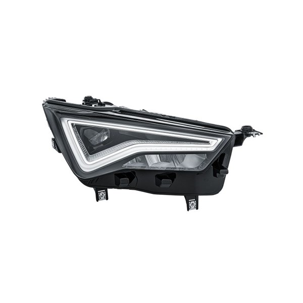 Strålkastare 12V, Höger Hella 1EX 014 891-421 HELLA