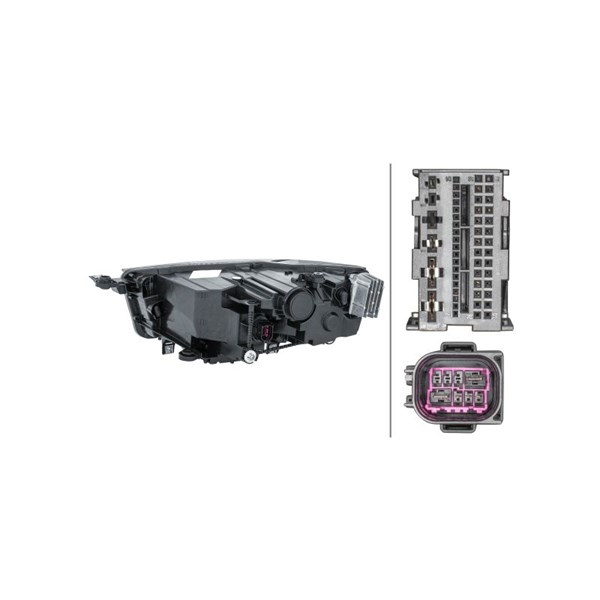 Strålkastare 12V, Höger Hella 1EX 014 891-421 HELLA Strålkastare 12V, Höger Hella 1EX 014 891-421 HELLA