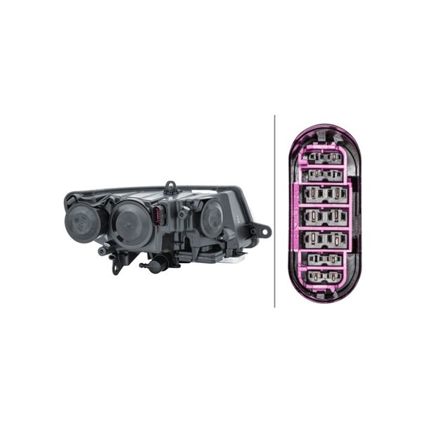 Strålkastare 12V, Vänster Hella 1ZS 247 047-331 HELLA Strålkastare 12V, Vänster Hella 1ZS 247 047-331 HELLA