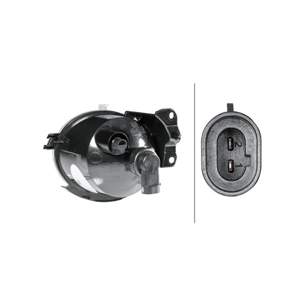 Blinkers 12V, Fram, Höger Hella 2BA 011 109-041 HELLA Blinkers 12V, Fram, Höger Hella 2BA 011 109-041 HELLA