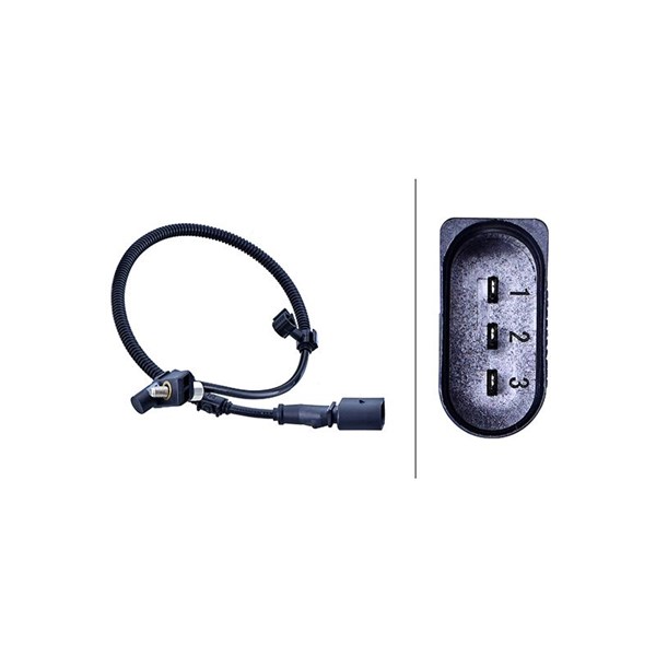 Impulsgivare, vevaxel Hella 6PU 009 168-691 HELLA