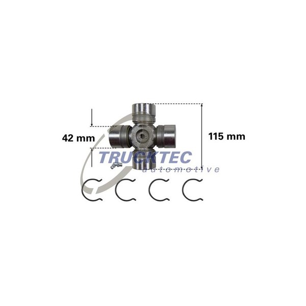 Led, kardanaxel Trucktec automotive 02.34.013 TRUCKTEC AUTOMOTIVE Led, kardanaxel Trucktec automotive 02.34.013 TRUCKTEC AUTOMOTIVE