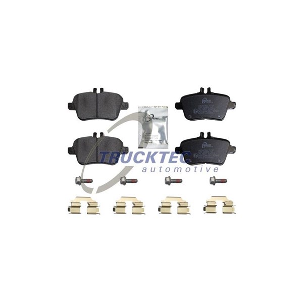 Bromsbeläggsats, Bakaxel Trucktec automotive 02.35.433 TRUCKTEC AUTOMOTIVE