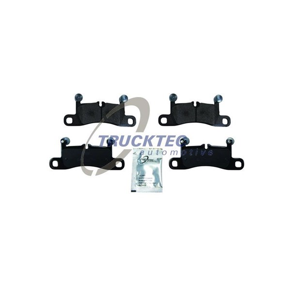 Bromsbeläggsats, Bakaxel Trucktec automotive 07.35.283 TRUCKTEC AUTOMOTIVE