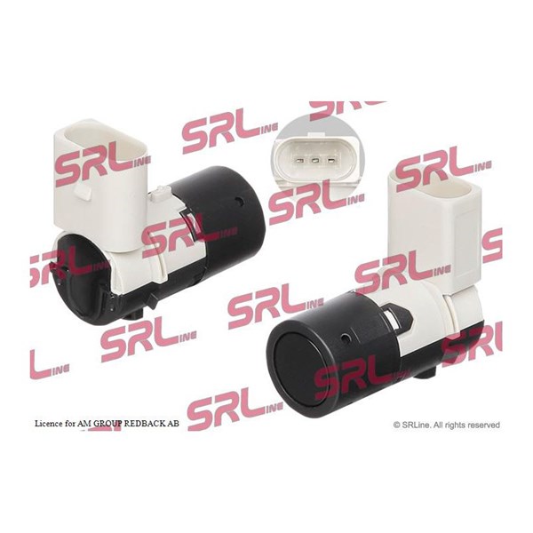 Sensor, parkeringshjälp, Fram, Bak, Inre, Ytter Srline E99-0001 SRLine