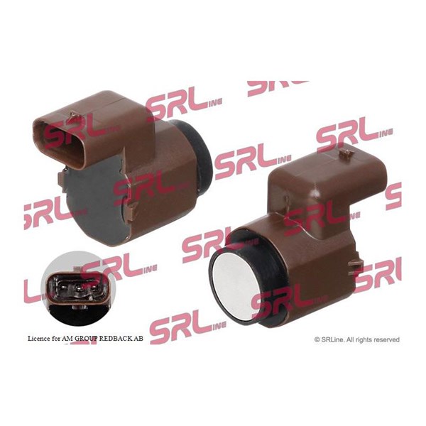 Sensor, parkeringshjälp, Fram, Inre, Höger, Vänster Srline E99-00 SRLine