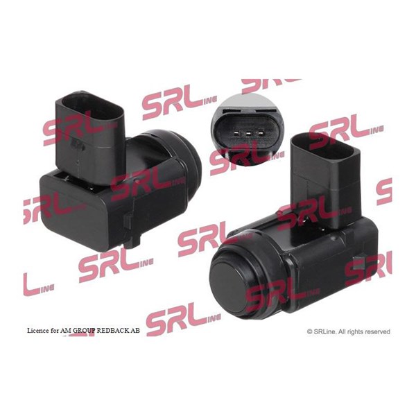 Sensor, parkeringshjälp, Fram, Bak Srline E99-0012 SRLine
