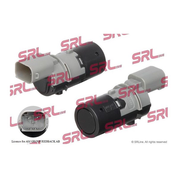 Sensor, parkeringshjälp, Fram, Bak Srline E99-0016 SRLine