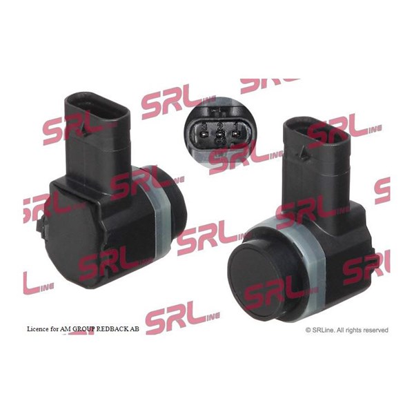 Sensor, parkeringshjälp, Fram, Inre Srline E99-0022 SRLine