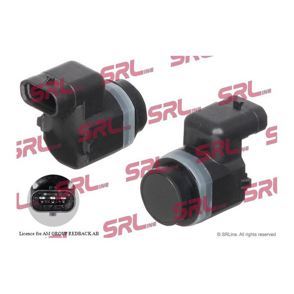 Sensor, parkeringshjälp, Bak Srline E99-0023 SRLine