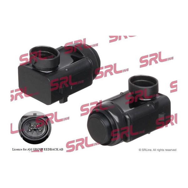 Sensor, parkeringshjälp, Fram, Bak, Tvåsidig Srline E99-0029 SRLine