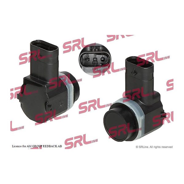 Sensor, parkeringshjälp, Fram, Bak, Ytter, Inre Srline E99-0031 SRLine