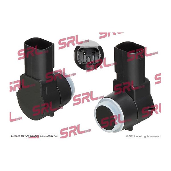 Sensor, parkeringshjälp, Fram, Bak Srline E99-0036 SRLine