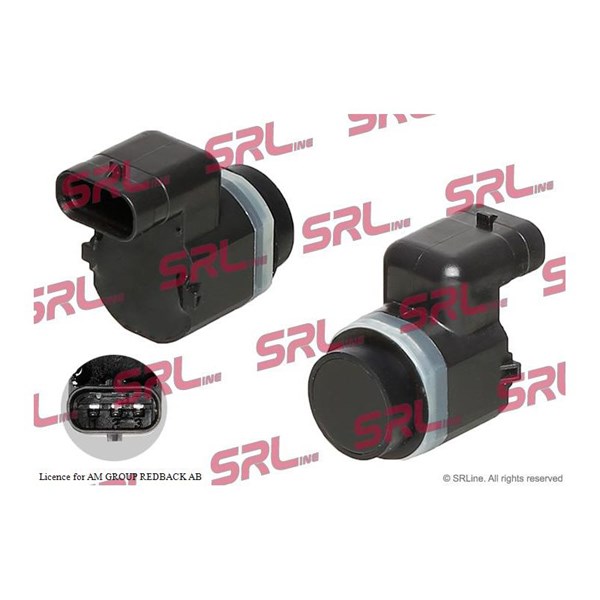 Sensor, parkeringshjälp, Fram Srline E99-0039 SRLine