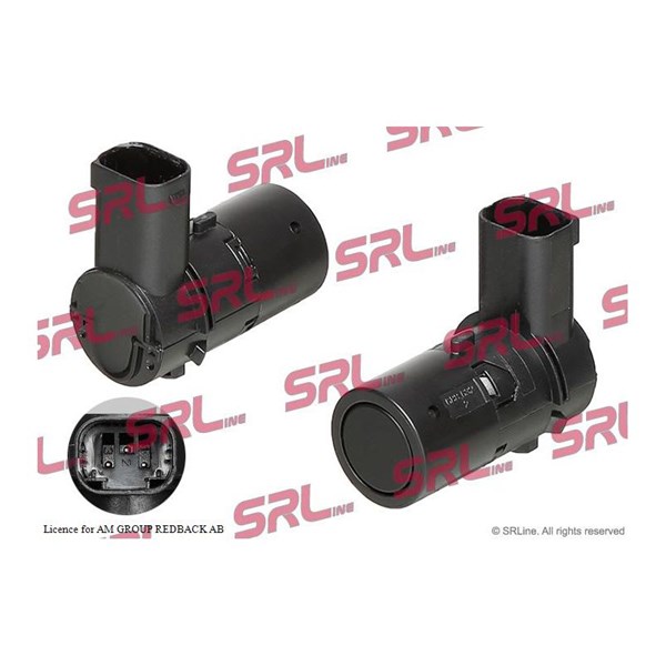 Sensor, parkeringshjälp, Bak, Fram Srline E99-0041 SRLine