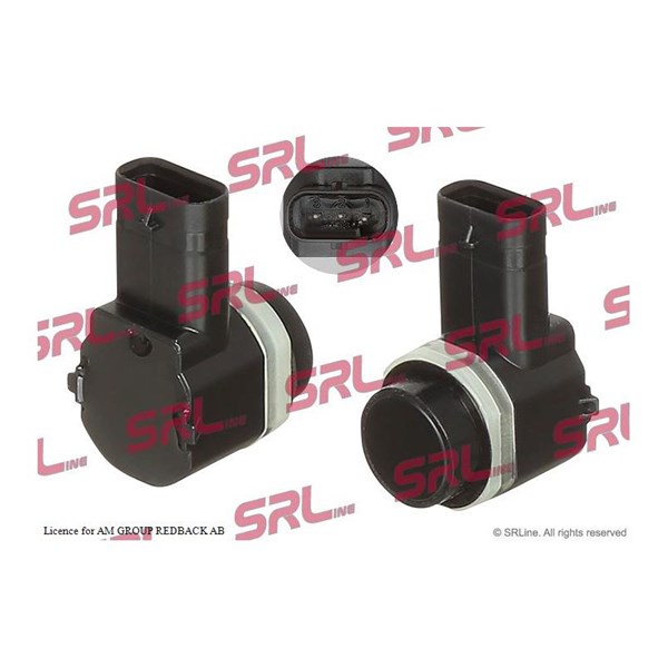 Sensor, parkeringshjälp, Fram, Bak, Fram eller bak, Mitt Srline E SRLine