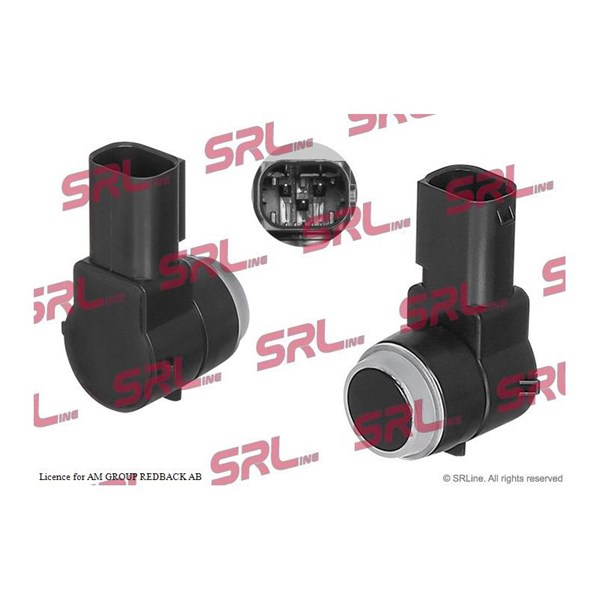 Sensor, parkeringshjälp, Fram, Bak Srline E99-0068 SRLine
