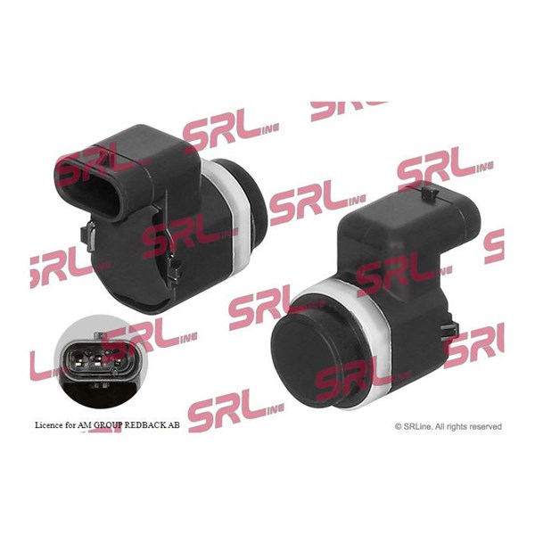 Sensor, parkeringshjälp, Fram, Inre Srline E99-0069 SRLine