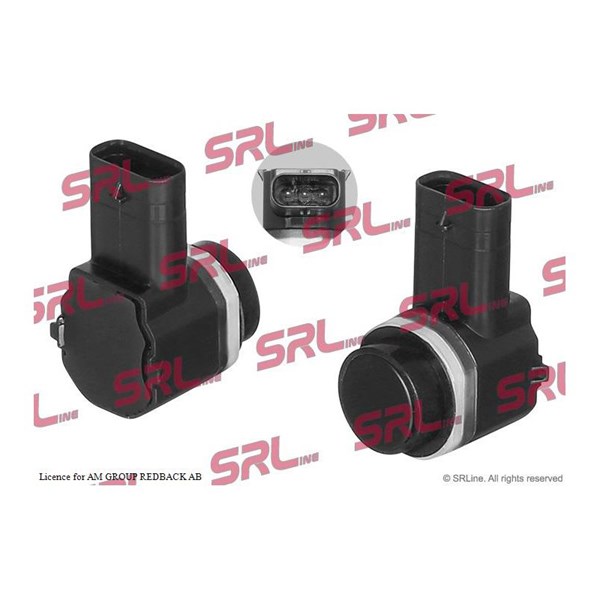 Sensor, parkeringshjälp, Bak Srline E99-0070 SRLine