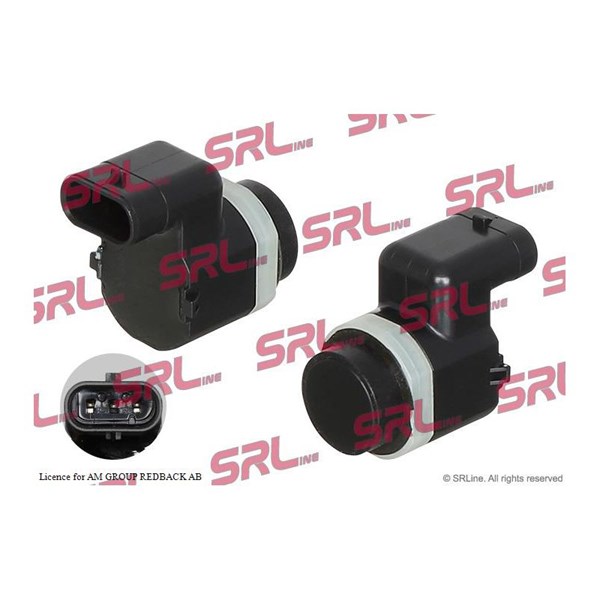 Sensor, parkeringshjälp, Fram, Bak Srline E99-0075 SRLine